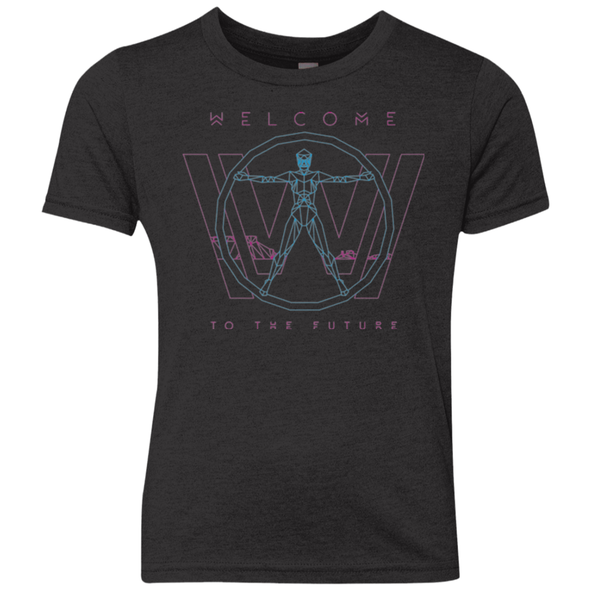 Welcome to the future Youth Triblend T-Shirt
