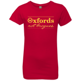Oxfords Not Brogues Girls Premium T-Shirt