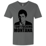 Tony Fucking Montana Men's Premium V-Neck