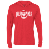 The Nightmarer Triblend Long Sleeve Hoodie Tee