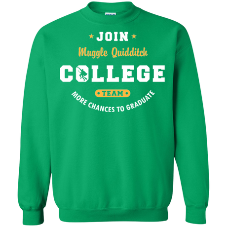 Muggle Quidditch Crewneck Sweatshirt