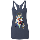 Kingdom Hearts Women's Triblend Racerback Tank