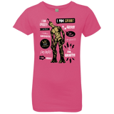 Groot Famous Quotes Girls Premium T-Shirt