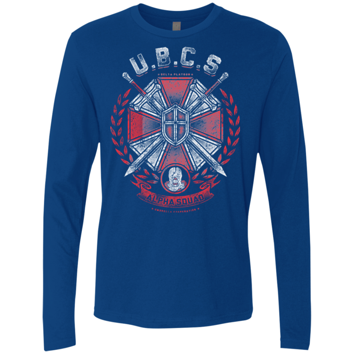ALPHA SQUAD Men's Premium Long Sleeve