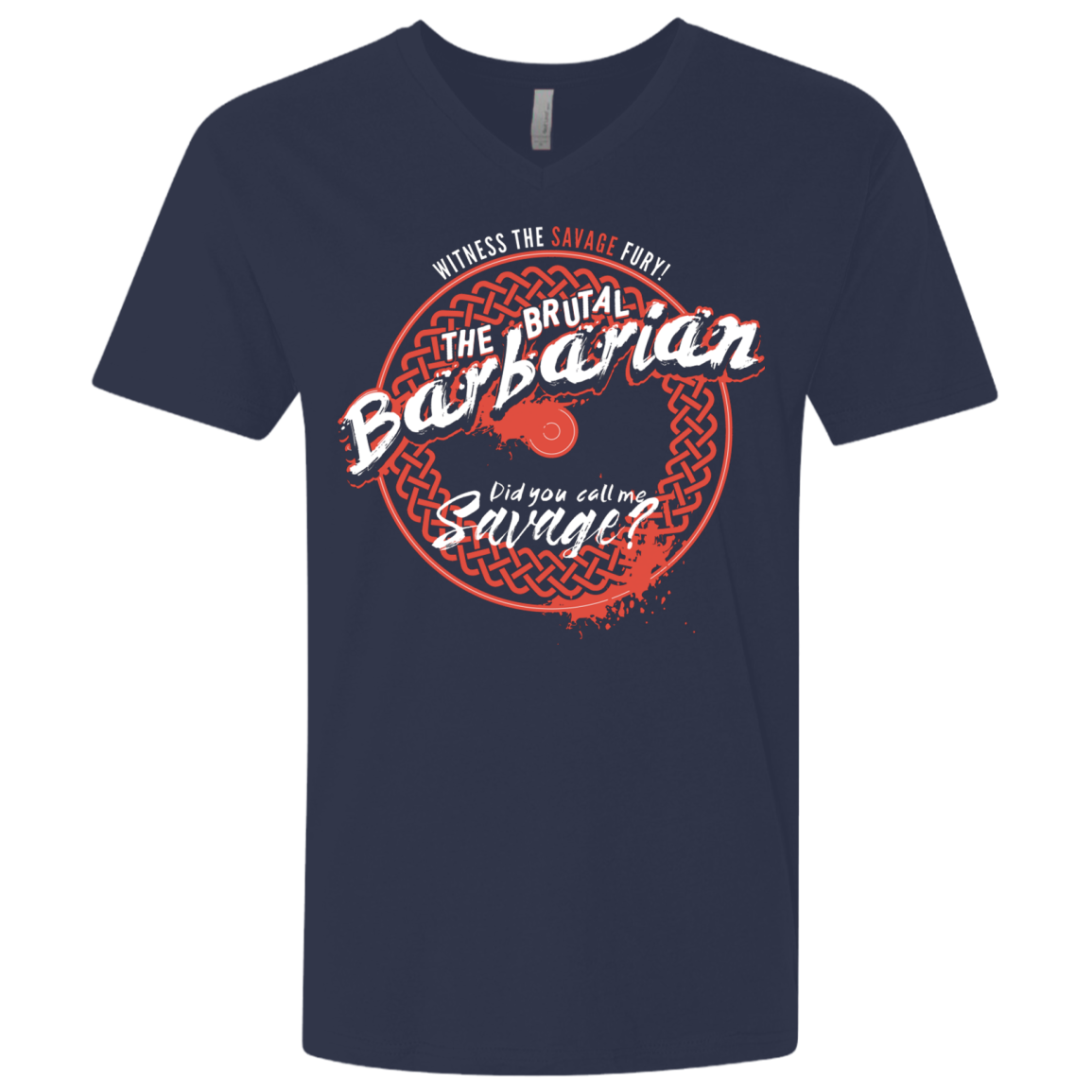 Barbarian Men's Premium V-Neck