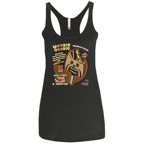 Wookie Cookie Women's Triblend Racerback Tank