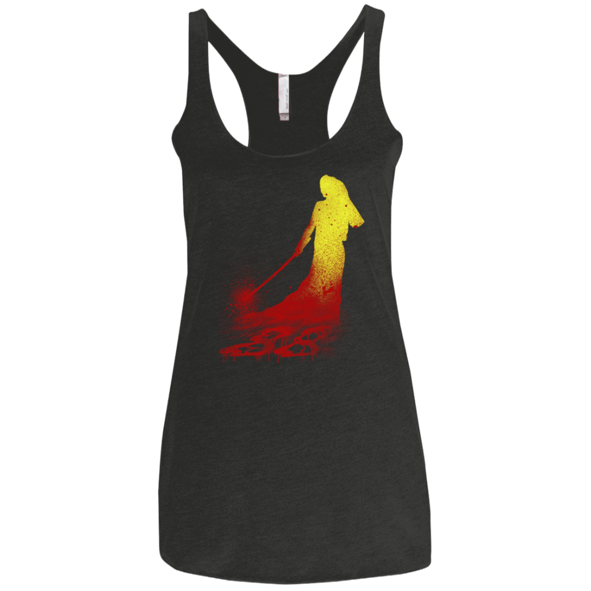 Crazy88 Women's Triblend Racerback Tank
