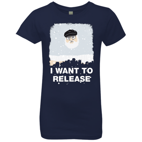 I Want to Release Girls Premium T-Shirt