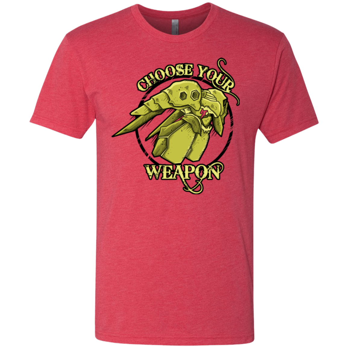 CHOOSE YOUR WEAPON Men's Triblend T-Shirt