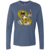 Yellow Ranger Artwork Men's Premium Long Sleeve