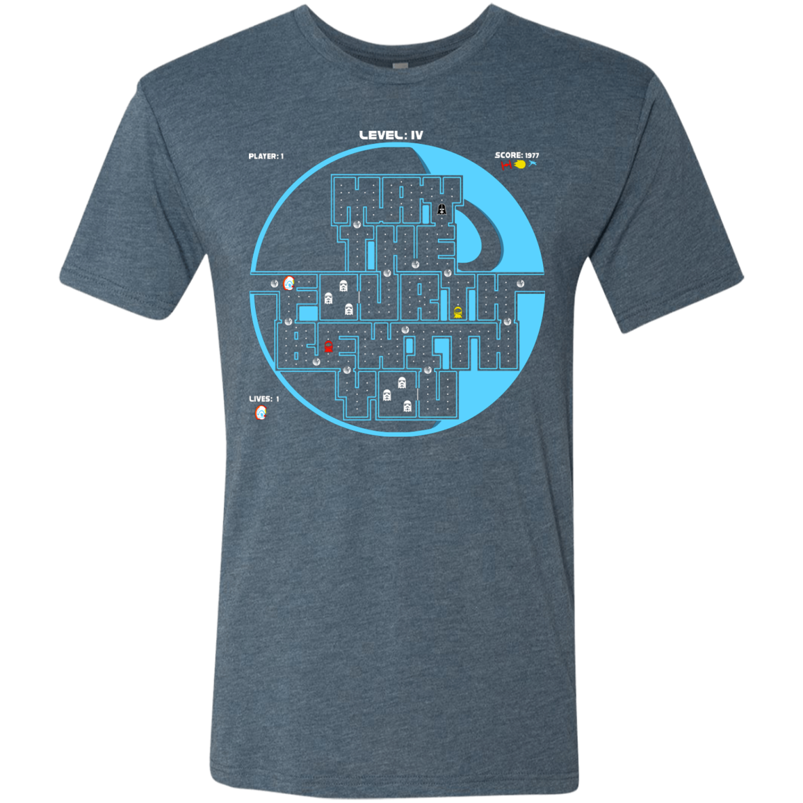 Pacman May The Fourth Men's Triblend T-Shirt