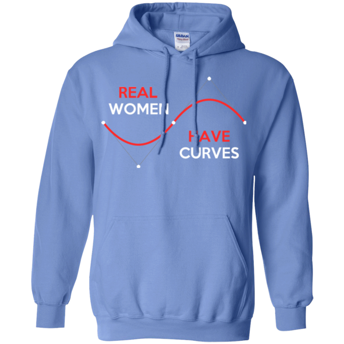 Real Women Pullover Hoodie