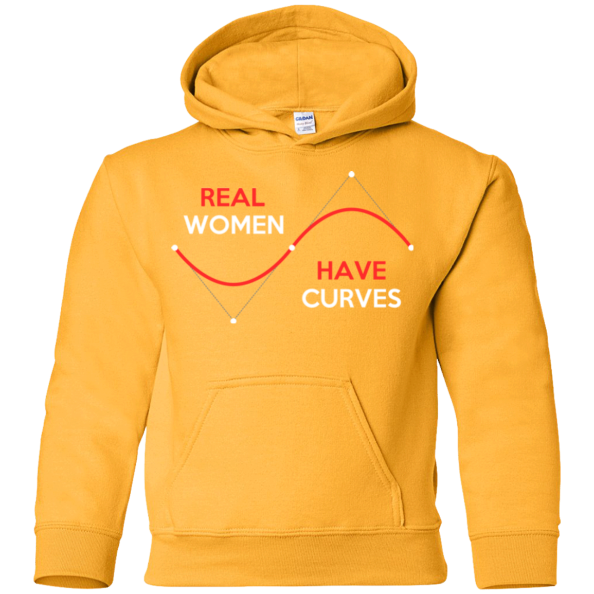 Real Women Youth Hoodie