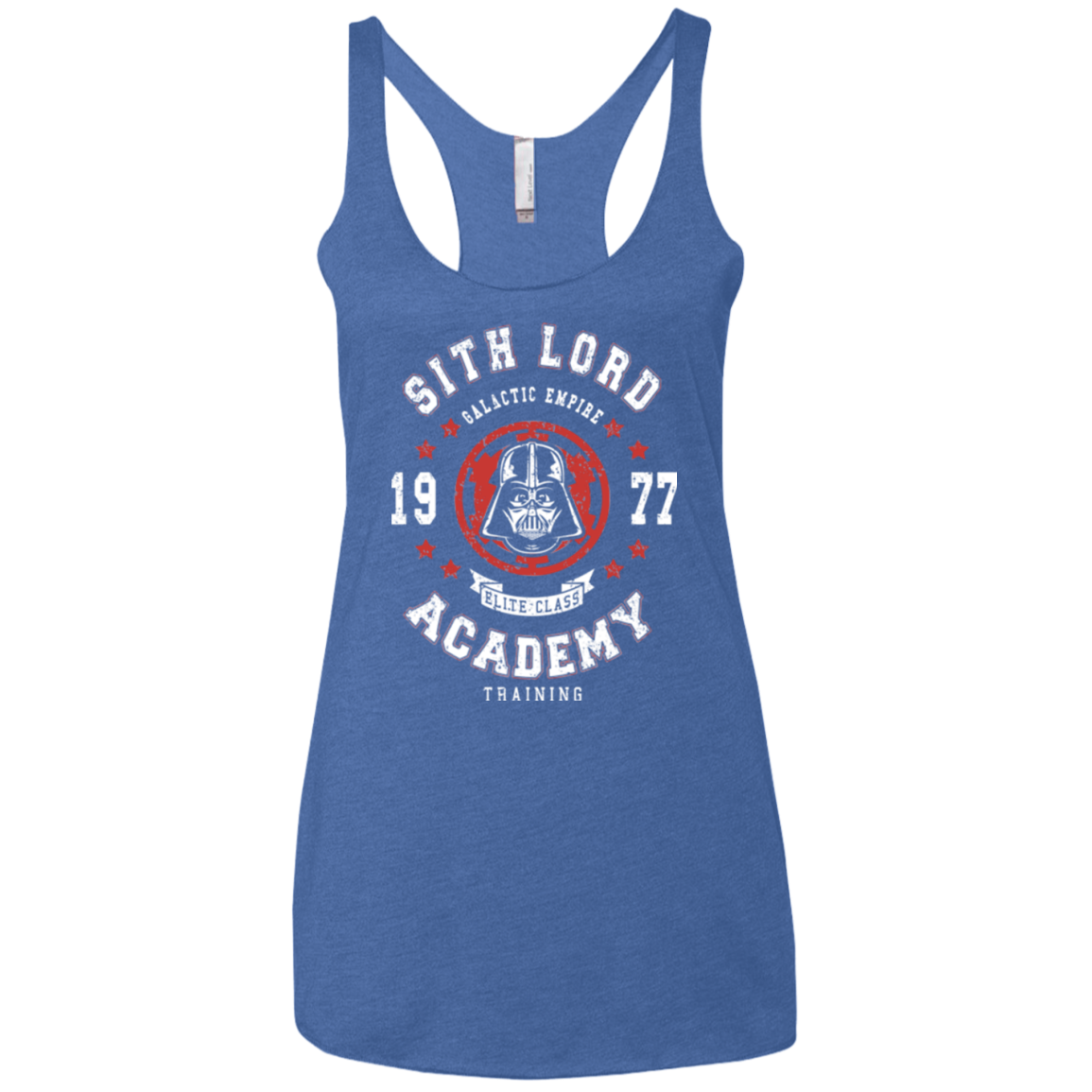 Sith Lord Academy 77 Women's Triblend Racerback Tank