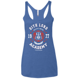Sith Lord Academy 77 Women's Triblend Racerback Tank
