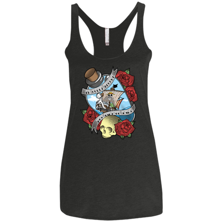 The Pirate King Women's Triblend Racerback Tank