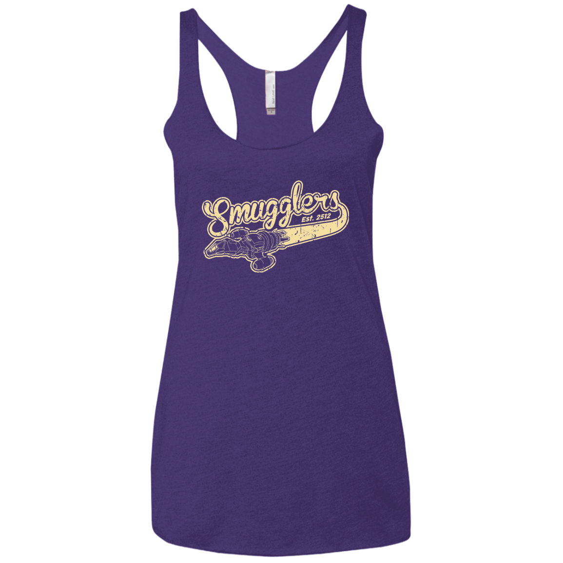 Smugglers Women's Triblend Racerback Tank