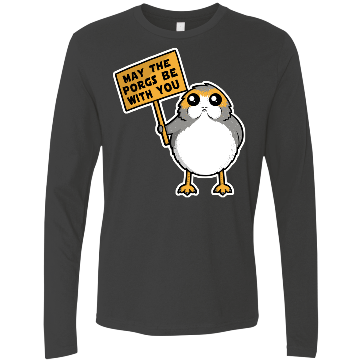May The Porgs Be With You Men's Premium Long Sleeve
