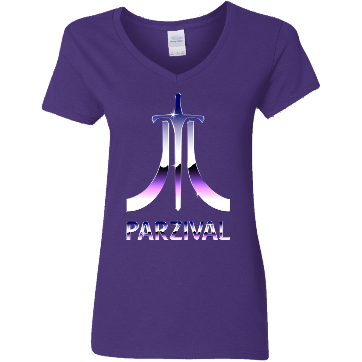 Parzival Retro Women's V-Neck T-Shirt