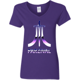 Parzival Retro Women's V-Neck T-Shirt