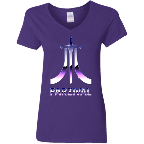 Parzival Retro Women's V-Neck T-Shirt