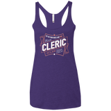 Cleric Women's Triblend Racerback Tank