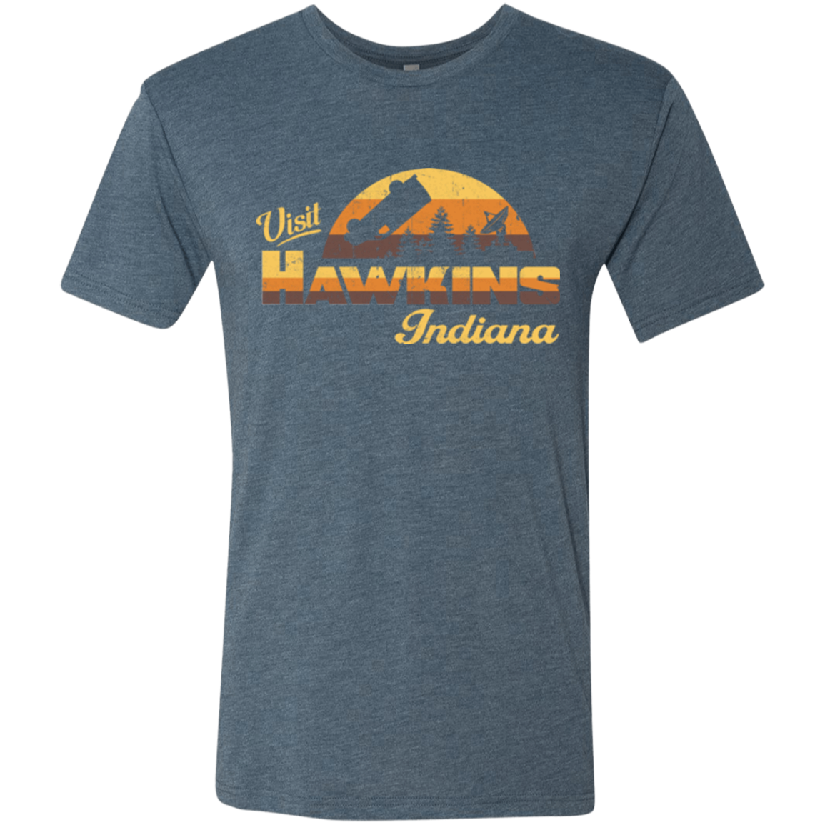 Visit Hawkins Men's Triblend T-Shirt