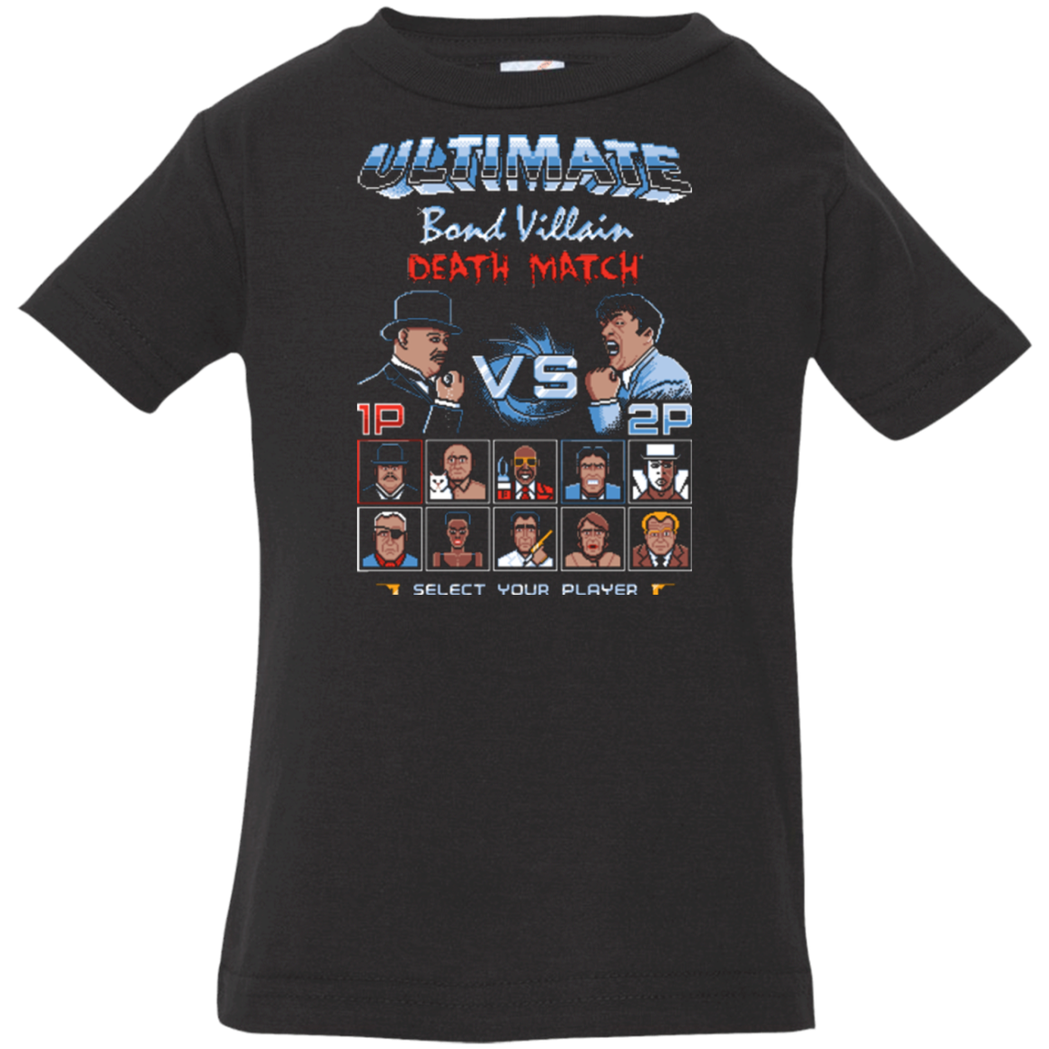 Bond Villain Death Match Infant Premium T-Shirt