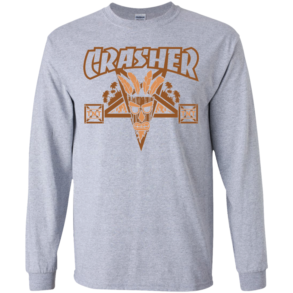 CRASHER Youth Long Sleeve T-Shirt