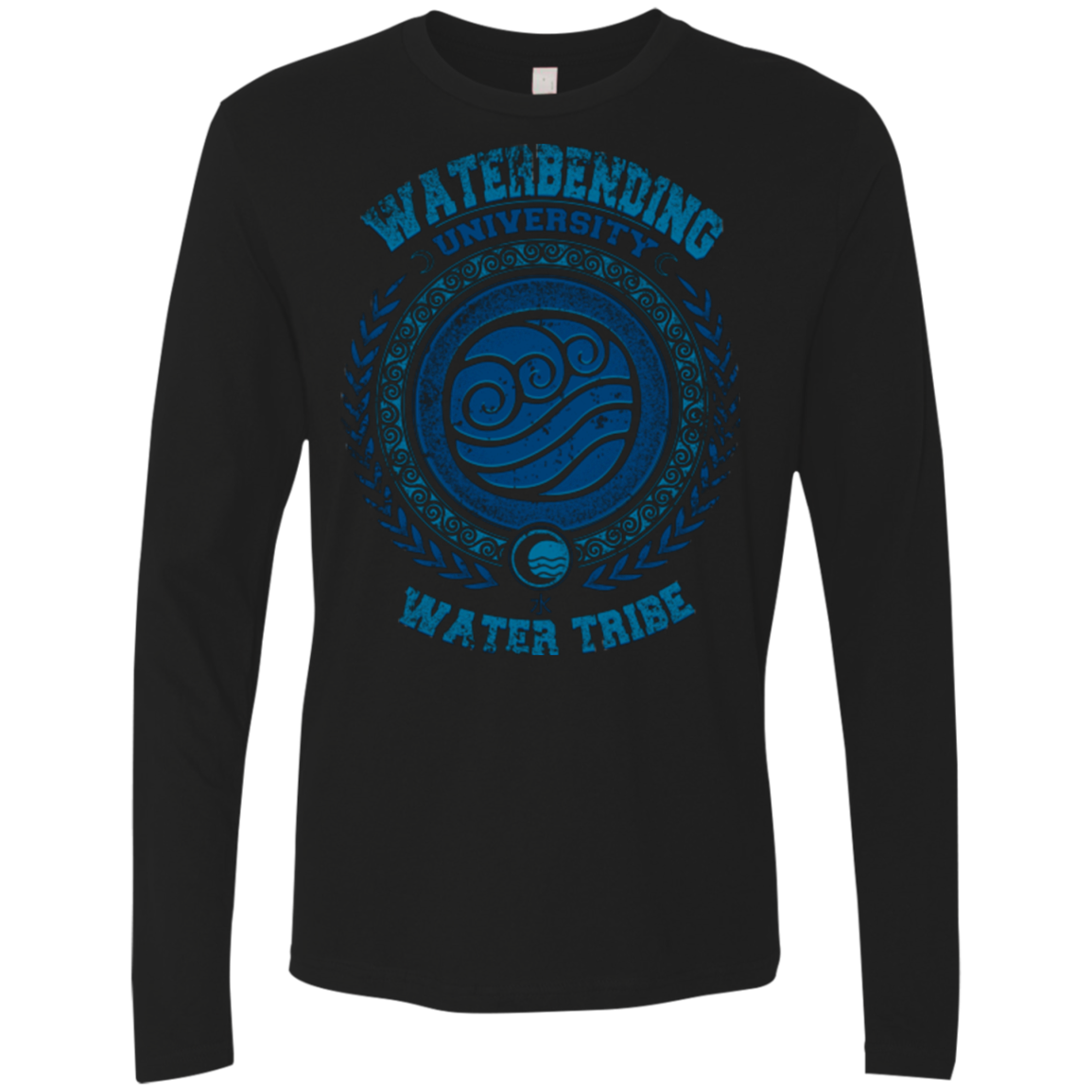 Waterbending University Men's Premium Long Sleeve