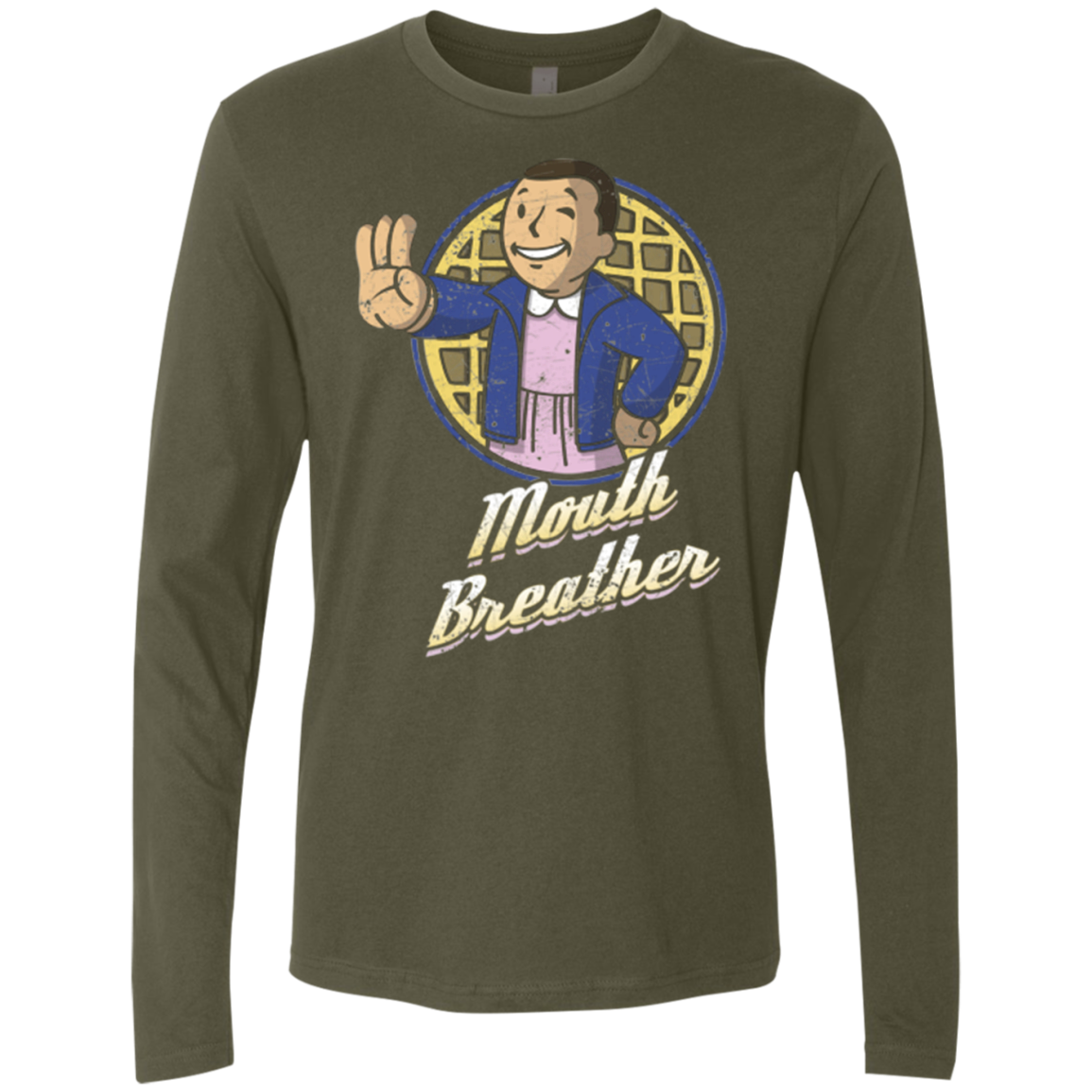 Mouth Breather Men's Premium Long Sleeve