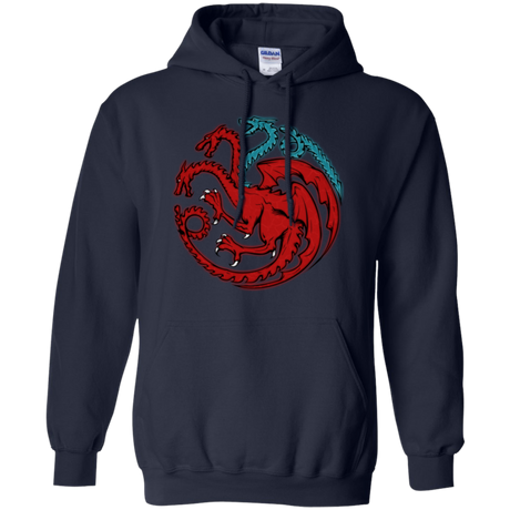 Trinity of fire and ice V2 Pullover Hoodie