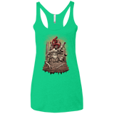 Fiat Justitia Ruat Caelum Women's Triblend Racerback Tank