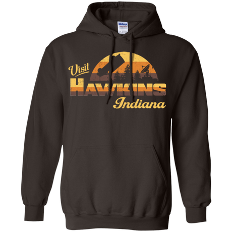 Visit Hawkins Pullover Hoodie