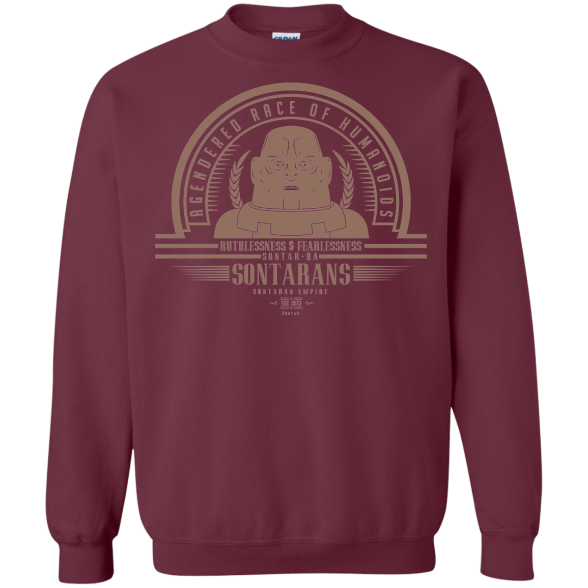 Who Villains Sontarans Crewneck Sweatshirt