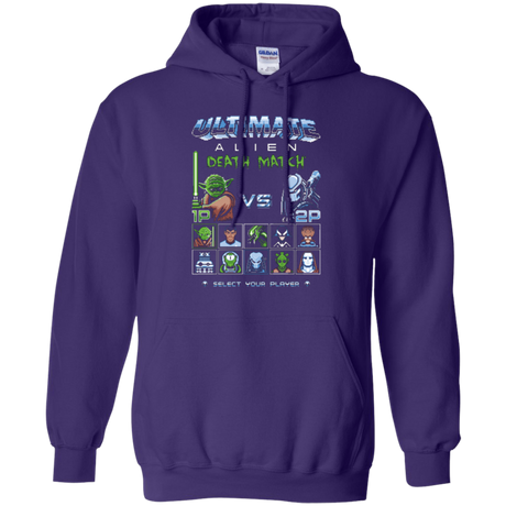 Alien Death Match Pullover Hoodie