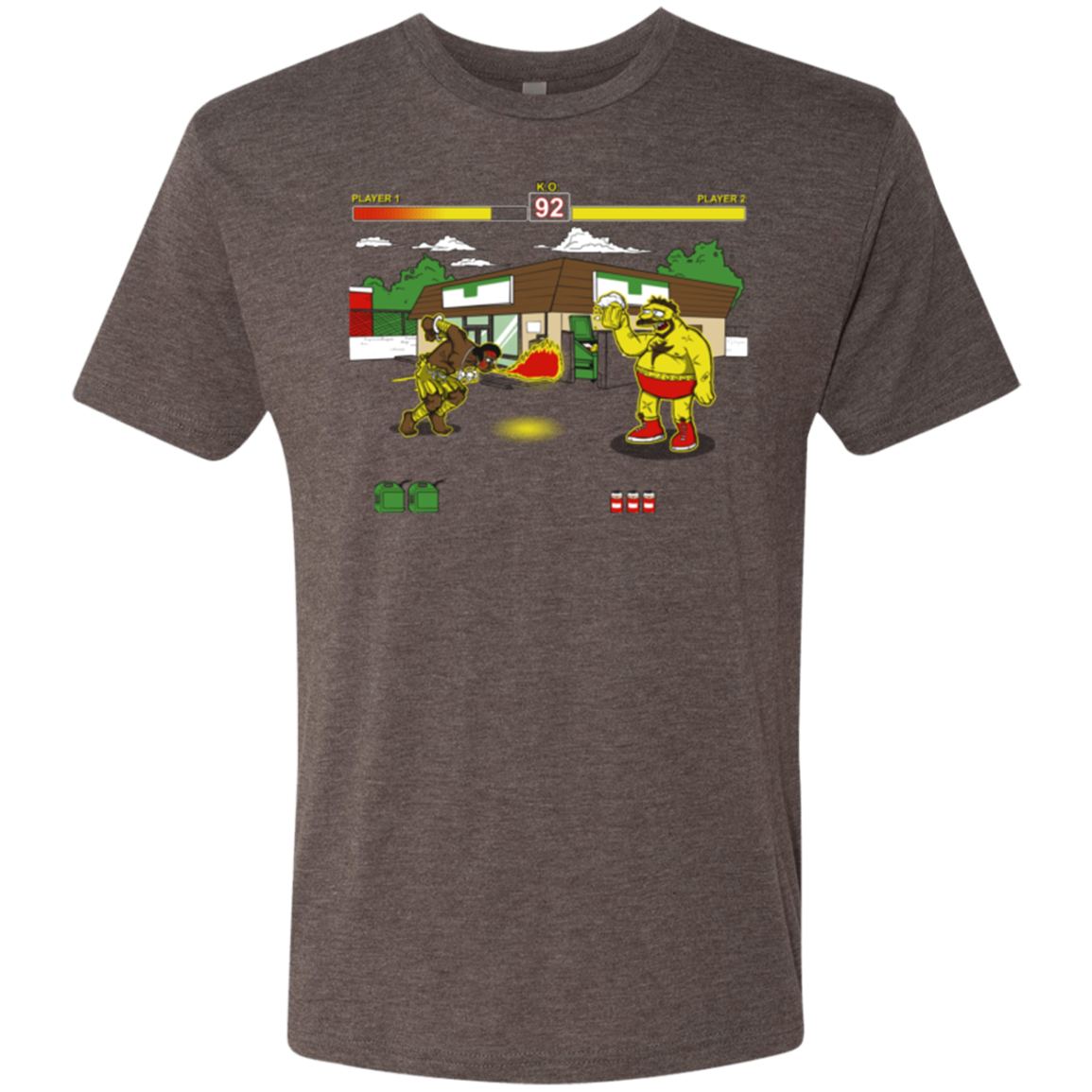 Springfield Fighter Men's Triblend T-Shirt