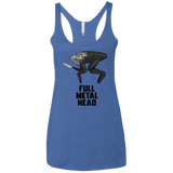 Full Metal Head Women's Triblend Racerback Tank