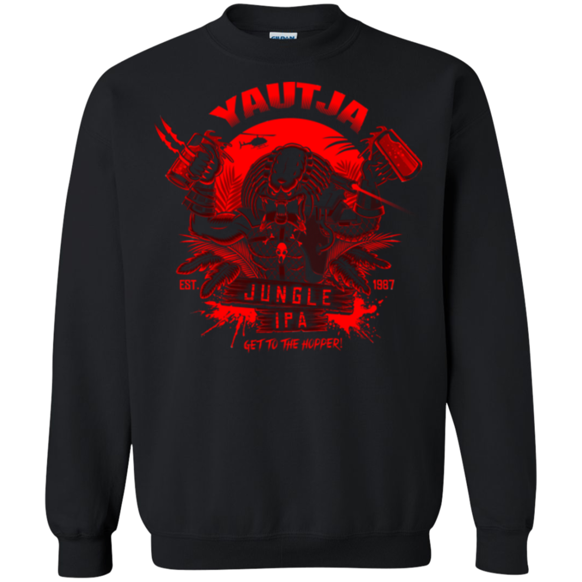 Yautjas Jungle IPA Crewneck Sweatshirt