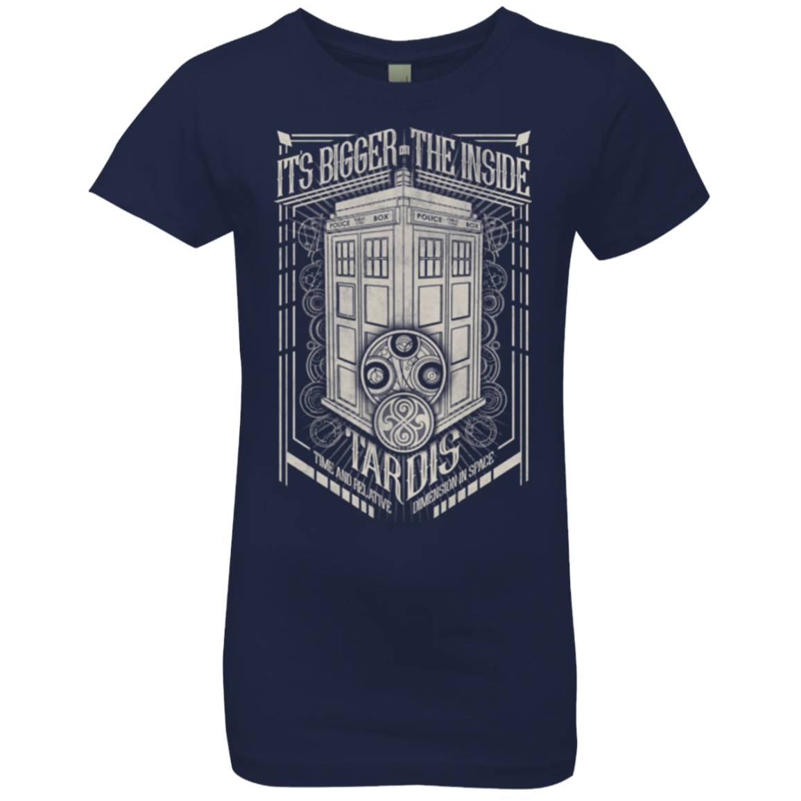 The Vintage Series - It's Bigger on The Inside Girls Premium T-Shirt