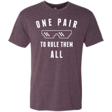 One pair Men's Triblend T-Shirt