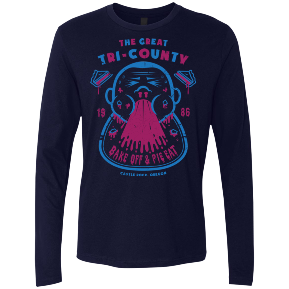 Tri County Pie Eating Men's Premium Long Sleeve
