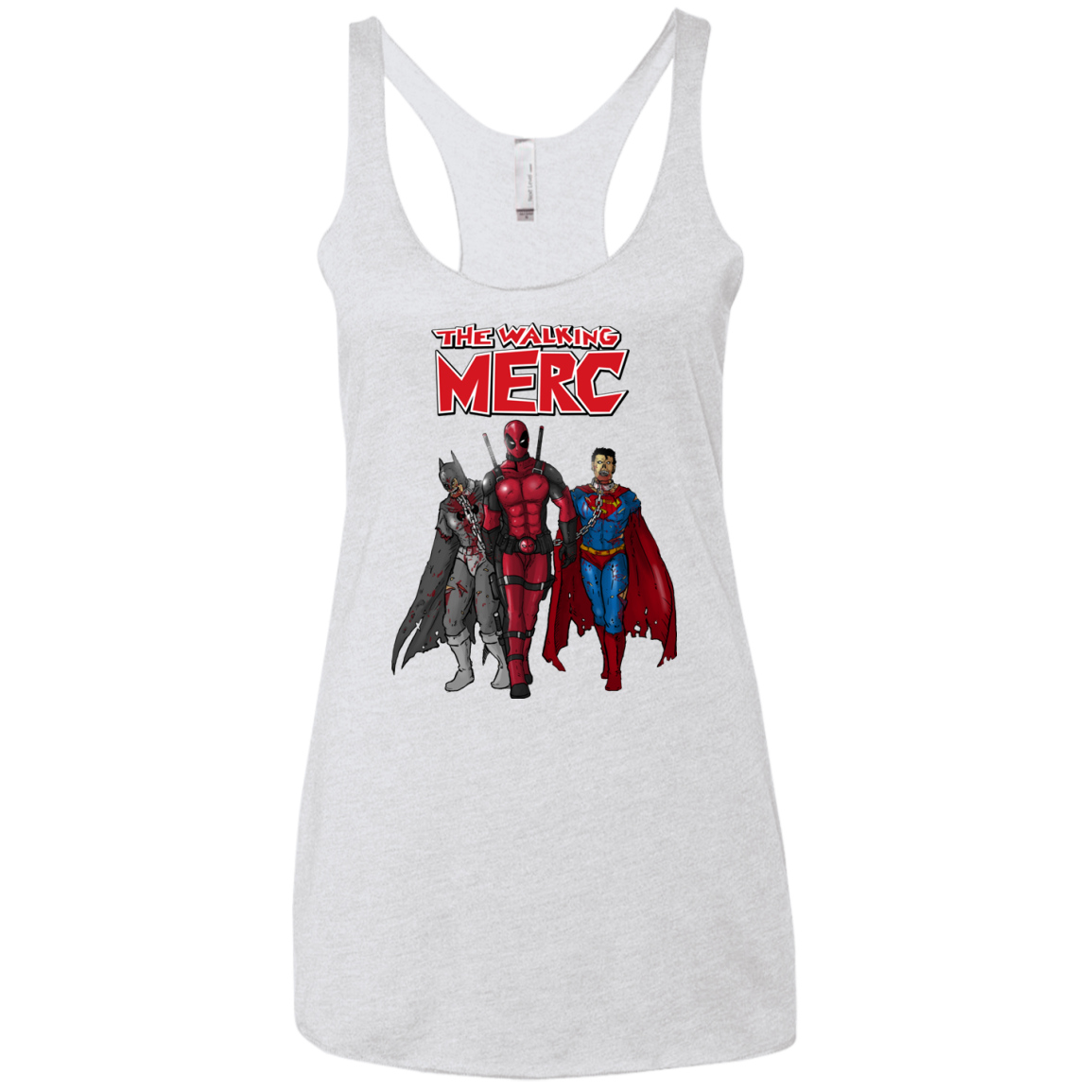 The Walking Merc Women's Triblend Racerback Tank