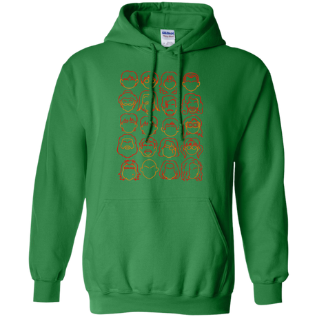 Harry Potter line heads Pullover Hoodie