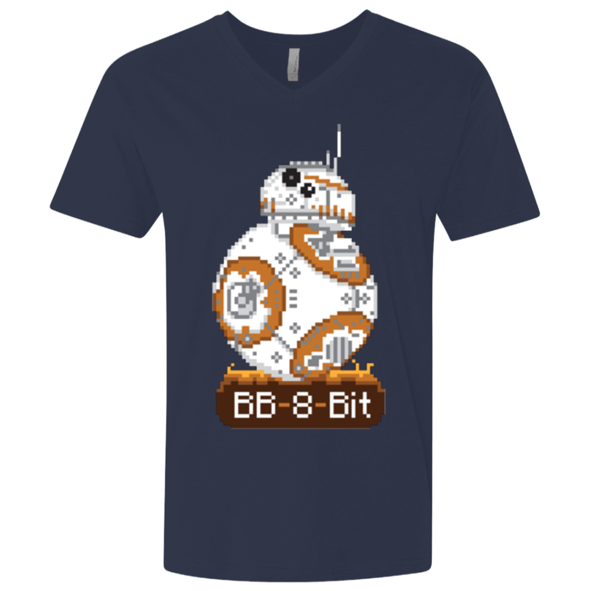 BB8Bit Men's Premium V-Neck