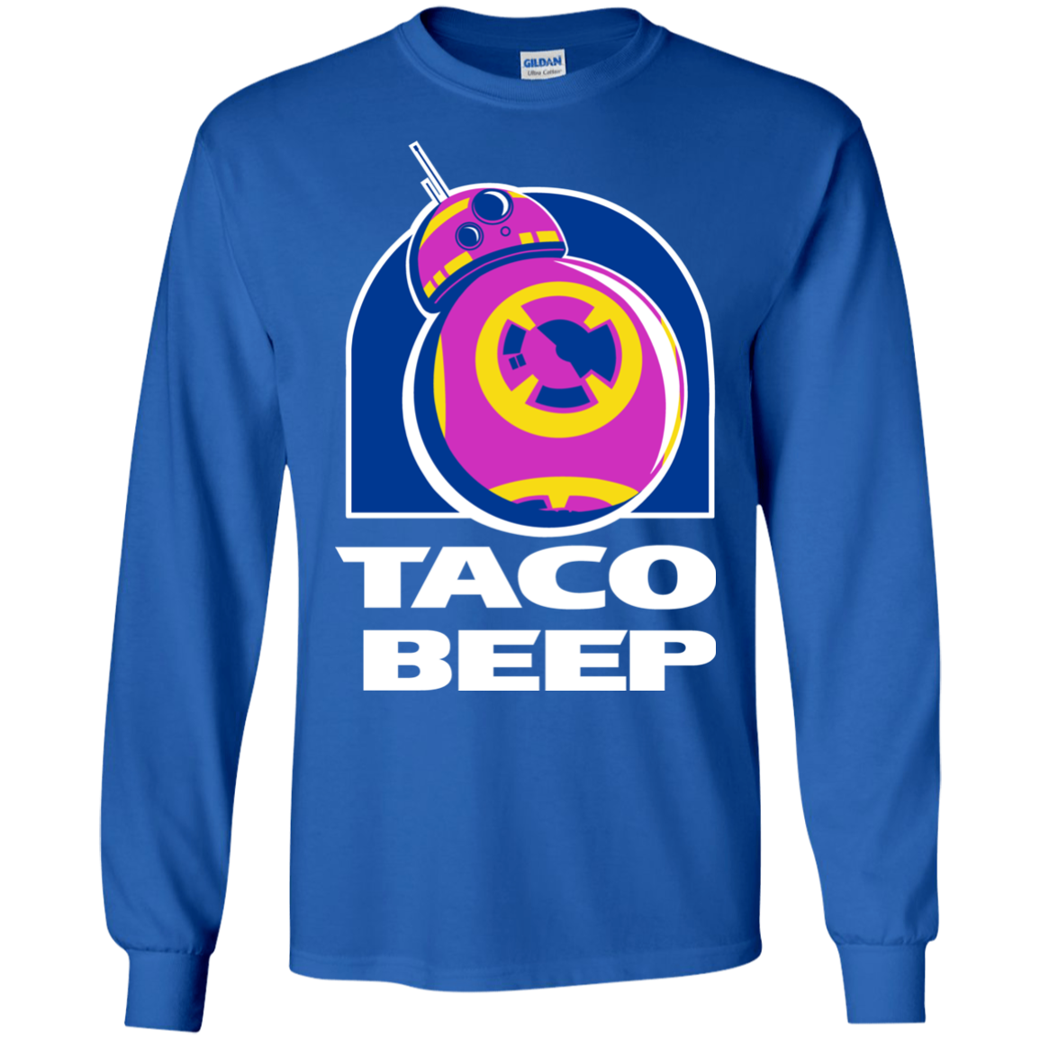 Taco Beep Men's Long Sleeve T-Shirt