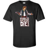 Rebels Never Die Tall T-Shirt