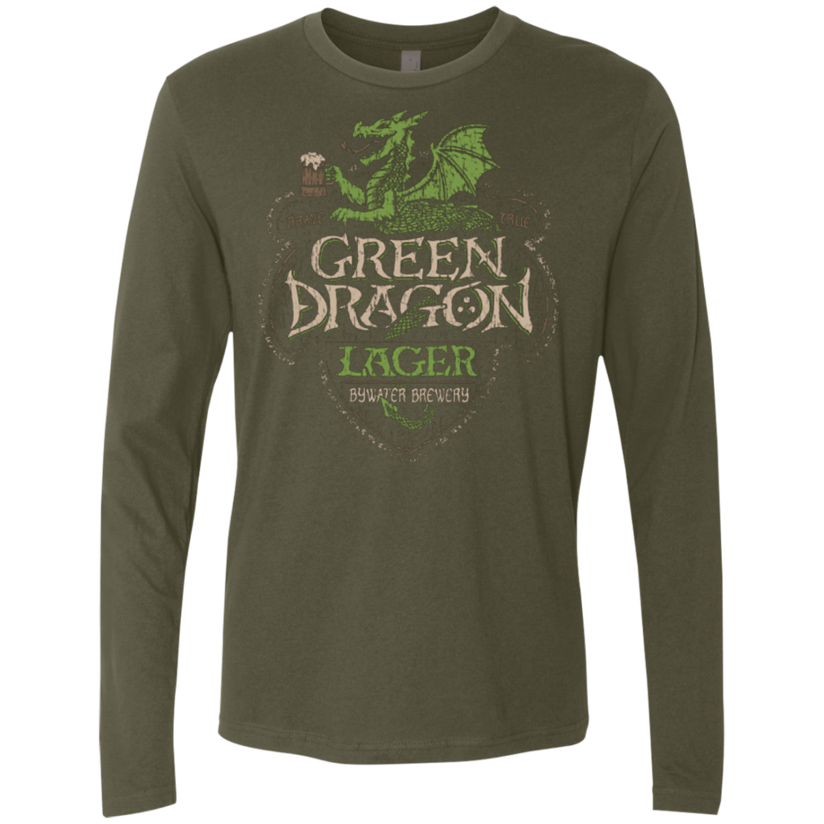 Green Dragon Men's Premium Long Sleeve