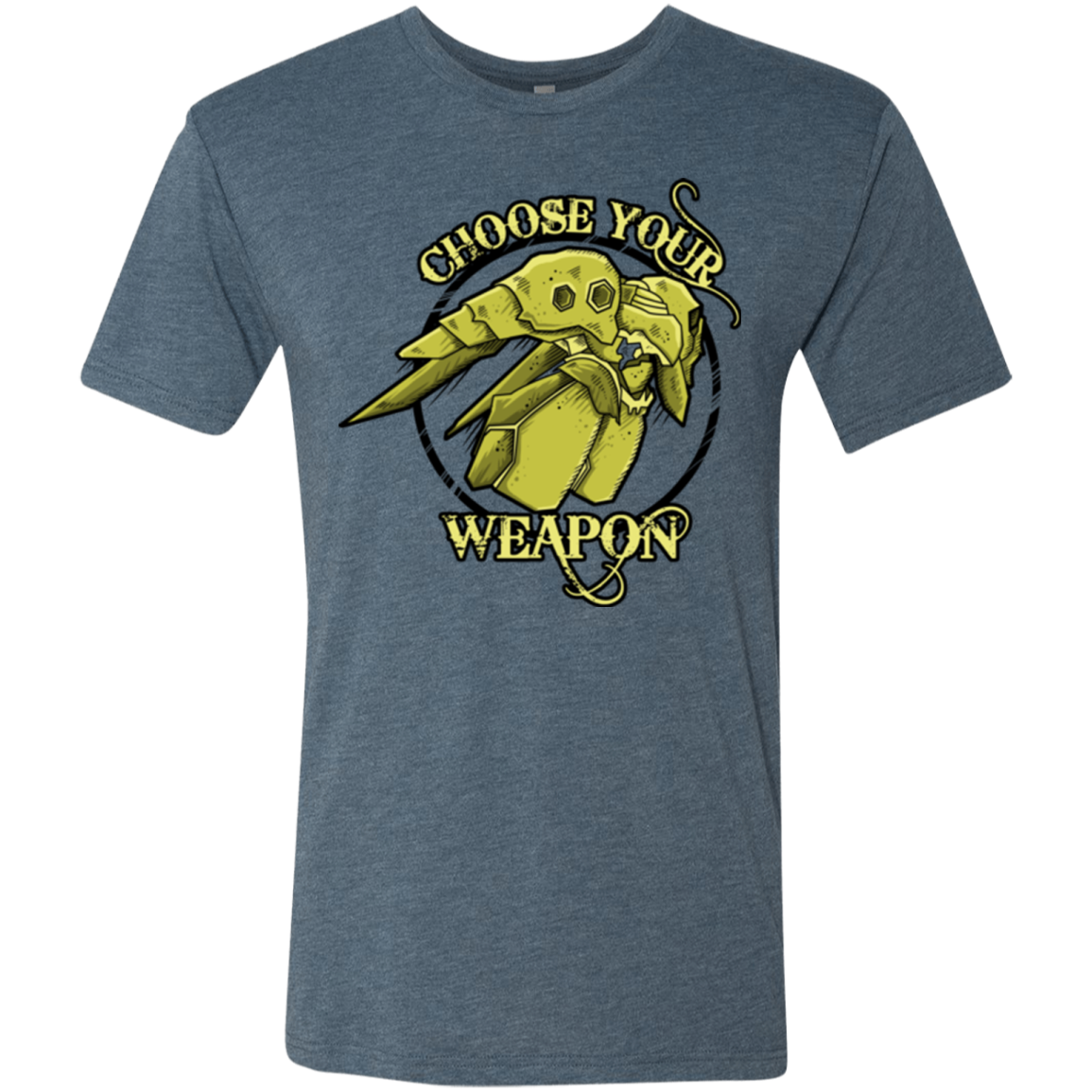 CHOOSE YOUR WEAPON Men's Triblend T-Shirt