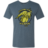 CHOOSE YOUR WEAPON Men's Triblend T-Shirt